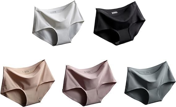 Women's Solid Regular Fit Stretchable Super-Soft Full Coverage Design Panties for Women, Seamless Panty for Women Mix Random Colours Combo-picture-43