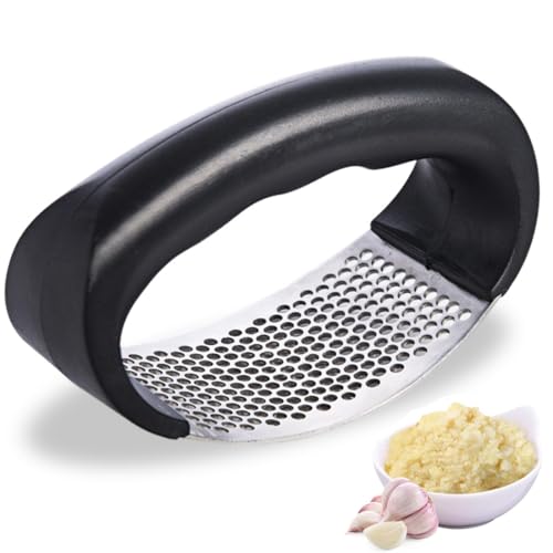 EIHI Schiaccia aglio acciaio inox, Spremi aglio, Per Schiacciare Tritare Aglio