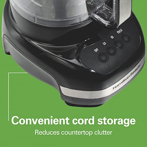 Hamilton Beach Big Mouth Duo Plus 12 Cup Food Processor & Vegetable Chopper With Additional Mini 4 Cup Bowl, Black (70580) #TOP6