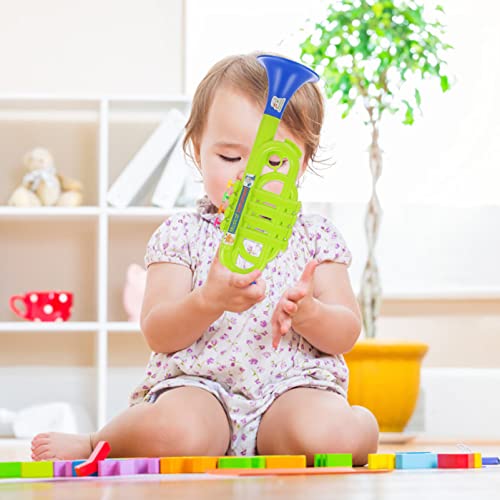 Toddmomy 1 Stks Kinderen Trompetten Speelgoed Plastic Trompetten Muziekinstrumenten Speelgoed Voor Jongens Meisjes… - Image 8