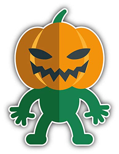 Preisvergleich Produktbild Tamengi Pumpkin Kid Costume Cartoon Car Bumper Sticker Decal 4" x 5"