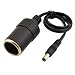 VONOTO 2PACK Female Cigarette Socket to DC 5.5mm x 2.1mm for Car Charger UPS Battery Backup and Portable Generator