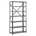 Edsal HC30127 Steel 7-Shelf Shelving Unit, 750 lb Capacity, 30" Width x 60" Height x 12" Depth