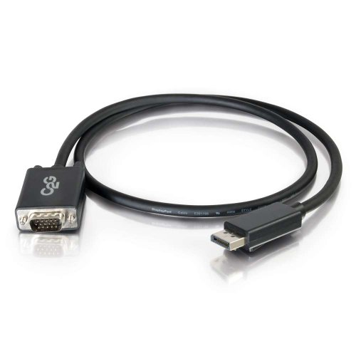 C2G Display Port Cable, Display Port To Vga, Male To Male, Black, 6 Feet (1.82 Meters), Cables To Go 54332 #TOP1