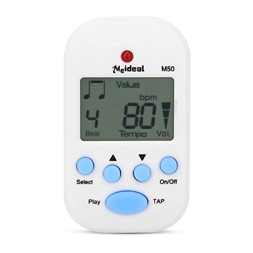 RiToEasysports Mini métronome numérique, Beat Tap M50 Clip-on Portable Clip-on Tempo Metronome Instruments de Musique… - Les Beatles, Paul McCartney, John Lennon, RIngo Starr, George Harrison RiToEasysports Mini métronome numérique, Beat Tap M50 Clip-on Portable Clip-on Tempo Metronome Instruments de Musique…