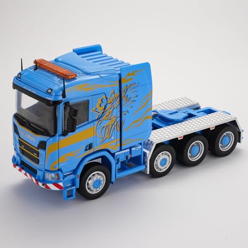 BEERISE MASSDI 1/64 Diecast Car Model Toy - Compatible with SCN1100 Scania Civilian - Authentic Vehicle Building Kit Replica Classic Car Age 15 and Above