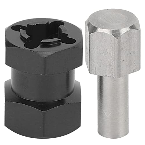 RC Hex Adapter, Metall Adapter, RC Verlängerungsrad, D90 AX10 CC01 SCX10 kompatibel, Hubschrauber, Auto, Drone, für Modelle, DIY, Hobby