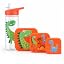 Bright Dino Straw Sipper 500ml & Nested Boxes