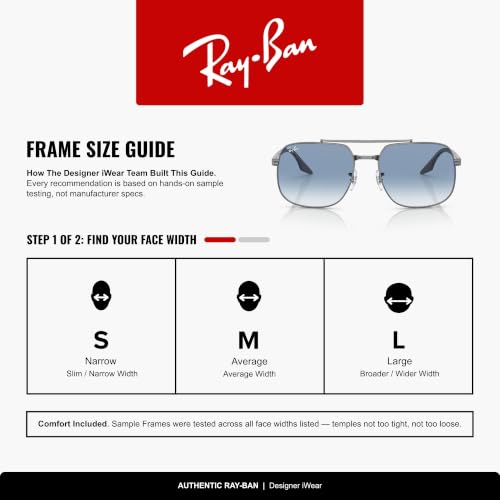 Image of Ray-Ban RB3699 Square Sunglasses for Men for Women