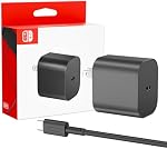 60W Charger Compatible with Nintendo Switch 2, Fast Charging Power Adapter Compatible with Switch OLED/Lite/Steam Deck Dock, Support 4K TV Mode, 20V 3A, 5ft USB C Cable