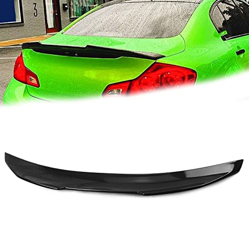 Couvercle de coffre arrière Infiniti Q40 G37 finition carbone look haut de gamme pour berline