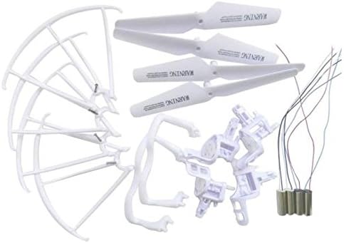 Flyalone🍒 Spare Part Set Motors Propellers Landing Protectors Motor Blade for Syma X5 X5C