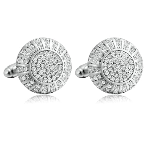 Gemelos para hombre vintage con circonitas, el regalo ideal para papá