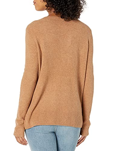 Image of Goodthreads womens Relaxed-Fit Mid-Gauge Stretch V-Neck Sweater