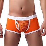Celucke Männer Sportunterwäsche Herren Boxershorts Atmen Briefs Unterwäsche