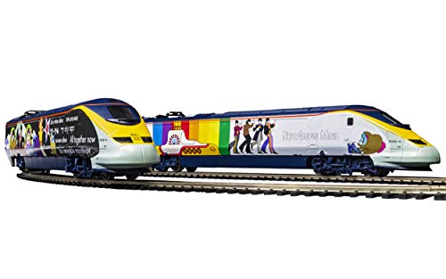 Hornby Eurostar Beatles Yellow Submarine Analog Train Set R1253T #TOP5