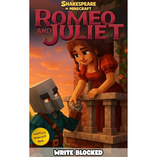 Romeo and Juliet in Minecraft Audiolibro Por Write Blocked arte de portada