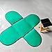 rockible Pilates Mat Dancing Floor Cushion Floor Protection Fitness Gymnastics Portable Workout Mat Green for