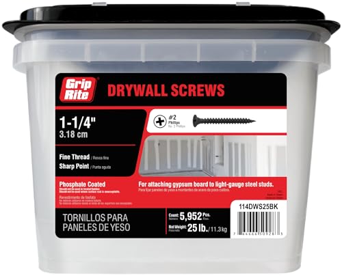 47129 2.5 in. Coarse Thread Drywall Screws, 5 lbs.
