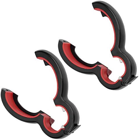 Miniatura 9 de Abrelatas 6 en 1, abridor de botellas, abridor de botellas multifuncional, accesorios de mano para cocina, 2 unidades