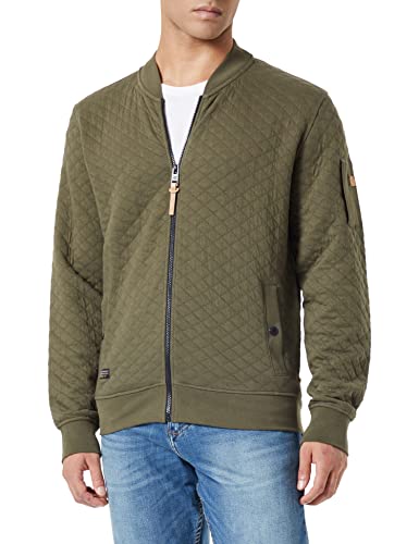 Preisvergleich Produktbild camel active Herren Sweatjacke aus Baumwolle Oliv menswear-3XL