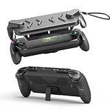 For ASUS ROG Xbox Ally/X 用ケース【2025新登場2in1】Lwuckbarrt rog xbox ally x/rog xbox ally用 カバー 保護ケース スタンド付き TPU素材 擦り傷防止 全面保護 滑り止め 放熱設計 超薄型 軽量 耐衝撃 (ブラック) image