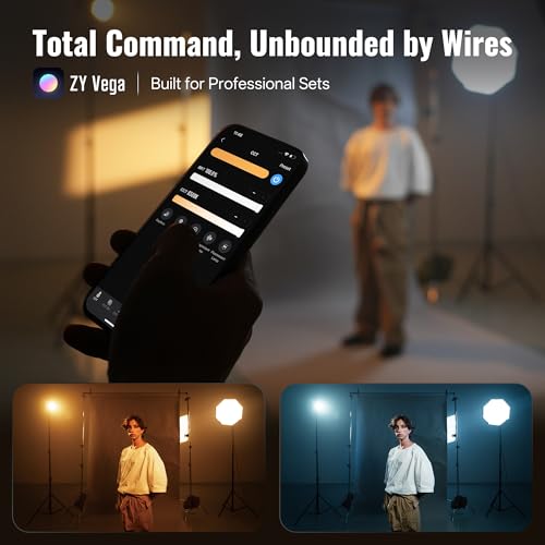 ZHIYUN MOLUS X200 Bi-Color Standard 200W Professional COB Video Light by ZHIYUN - Used condition - Image 6