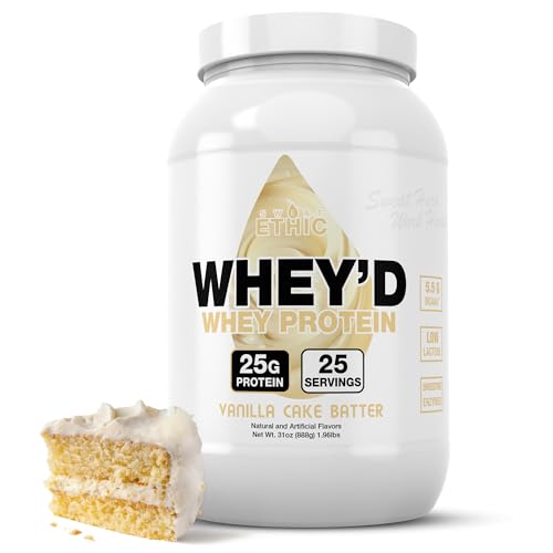 Sweat Ethic Whey'd Vanilla Cake