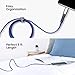 AINOPE 2-Pack USB C Cable [Never Rupture] 3.1A Fast Charging, [6.6FT+6.6FT] Type-C Cable Charger Zinc Alloy Fabric Braided USB A to USB C Cord Compatible Galaxy S20 Note 9 S9 S8 Plus S10, V30,V20,G6
