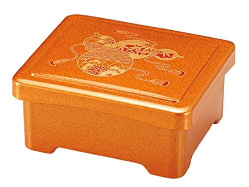 越前漆器さじべえ うな重箱 鰻 うなぎ蒲焼 土用の丑の日 167×143×80mm (金パールひさご) 名入れ対応 ロゴ入れ対応