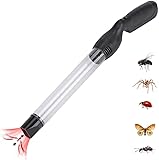 Vacuum Bug Catcher,Spider and Insect Traps Catcher with LED Light,Vacuum Pest Control Handheld Bug Sucker for Adults and Kids,Bug Vacuum for Stink Bug,Cockroach,Ant,Beetle Pest Suction Trap