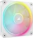 Produktbild CORSAIR iCUE LINK LX120 RGB 120mm PWM-Lüfter Einzelpackung  Dual Light Loops  Erfordert iCUE LINK System Hub (Separat Erhältlich)  CORSAIR AirGuide Technologie  Weiß