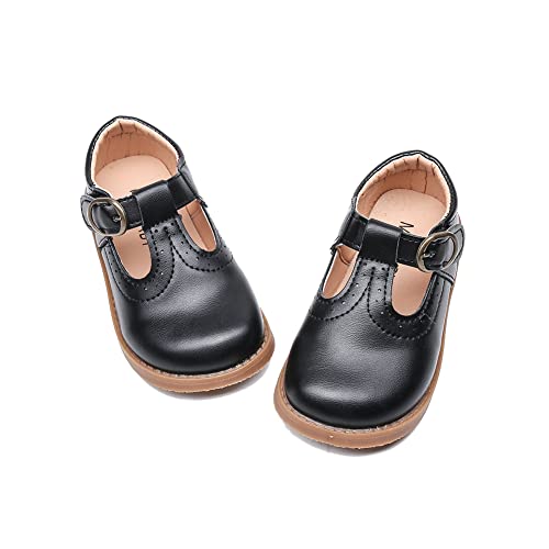 Toddler Girls Mary Jane T-Strap School Shoes Classic Dress Flats (Toddler/Little Kid)2