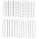 ktxaby 1200 Stück Doppelseitige Klebepads,12 Blätter Rund 8mm 10mm Schaumstoff Klebepunkte Abziehbar 3D Pop Schaumstoffband für DIY Basteln Dekoration und Kunstprojekte