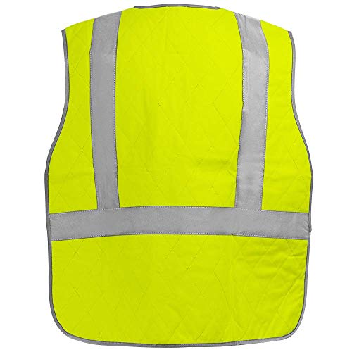 Bullhead Safety Eyewear Glo-Cv1-3Xl - High-Visibility Evaporative Cooling Vest, Yellow, Xxx-Large #TOP2