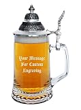 GermanSteins Custom Engraved Glass Stein