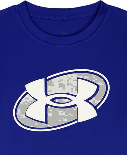 Image of Under Armour Boys' 2-piece Short Sleeve Graphic T-Shirt and Shorts Set, Lightweight & Breathable