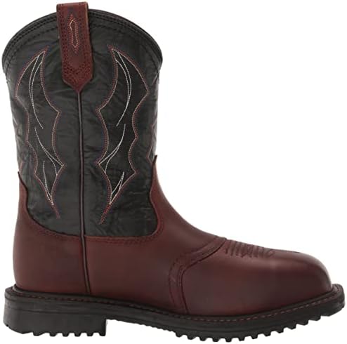 Ariat Mens RigTek Wide Square Toe Waterproof Composite Toe Work Boot Oiled Brown/Black 11.5 Wide | Image 5
