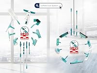 Leifheit Stahlstiel Click System, 140 cm Funktionsstiel – Ansicht 2