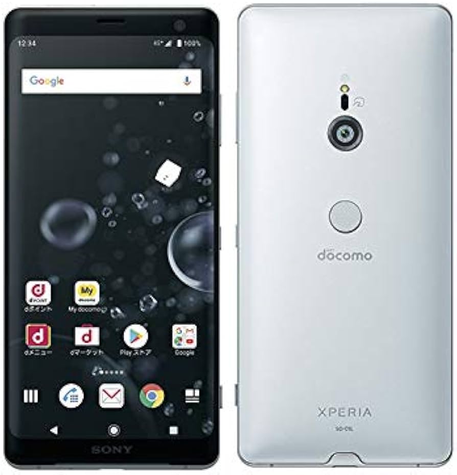 docomo SONY Xperia XZ3 SO-01L White Silver White Silver