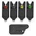 Tihebeyan Carp Fishing Bite Alarm Indicator Set, 4 Emitter + 1 Receiver Digital Wireless Fishing Bite Alert Indicator Set