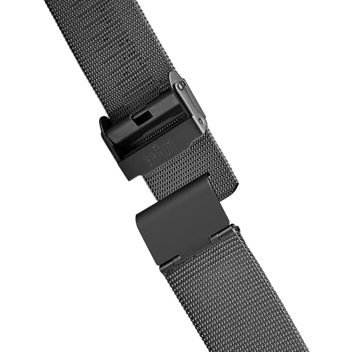 Braun Classic Gent Reloj para Hombre Analógico de Cuarzo japonés con Brazalete de Acero Inoxidable BN0032BKBKMHG