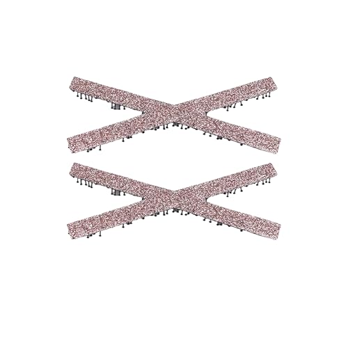 Pince à cheveux champagne de haute qualité texturée paillettes