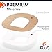 Fixic - 25 Pack - Adhesive Patches - Perfect for Omnipod - The Best Waterproof Adhesive Covers for Omnipod Sensors - Pre-Cut Back Paper - Long Fixation for Your Sensor! (Tan)