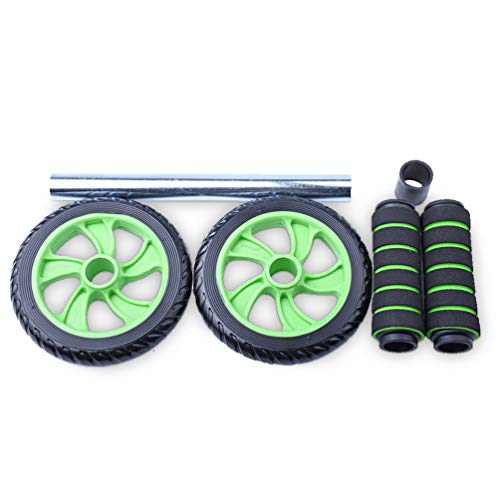 Conjunto de rodas giratórias ABS 6 em 1 da Besportble, com faixas de resistência no joelho, barras d