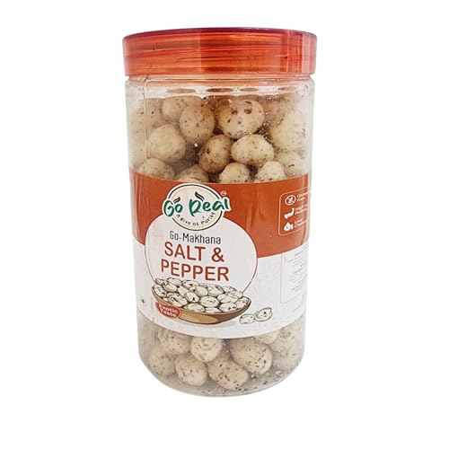 See full amazon price history chart for Go Real Premium flavour (Salt & Pepper) Fox Nuts (Phool Makhana) Lotus Seed Pop/Gorgon Nut Puffed Kernels 70g, Healthy Snack Low Calorie Go Real Premium flavour (Salt & Pepper) Fox Nuts (Phool Makhana) Lotus Seed Pop/Gorgon Nut Puffed Kernels 70g, Healthy Snack Low Calorie (B0C141DW88) Amazon Price History, Amazon Price Tracker