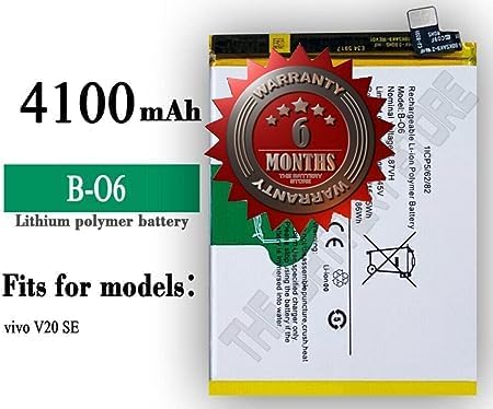 Image of Original B-06 Battery for Vivo V20 SE V2022 V2023 Battery with 6 Month Warranty*** (G00110)