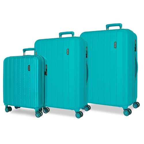 Women Suitcase Set, Blue, Einheitsgröße