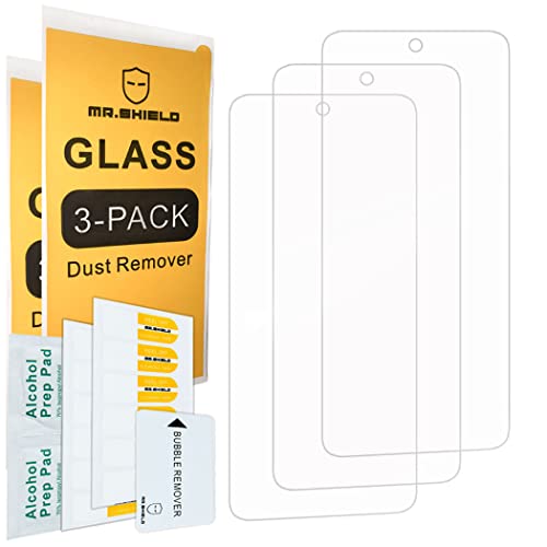 Mr.Shield [3-Pack] Designed For Motorola Moto G 5G (2023) [NOT Fit For 2022 Model] [Tempered Glass] [Japan Glass with 9H Hardness] Screen Protector - Thumbnail 2