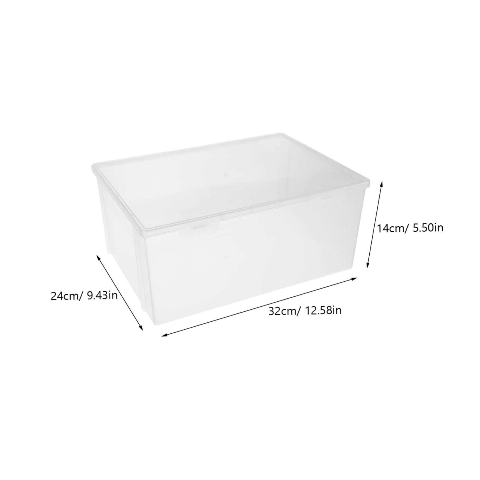 Caja Protectora a Prueba De Polvo 2 Estuches Transparentes Organizador De Discos Cómics Álbumes y Películas